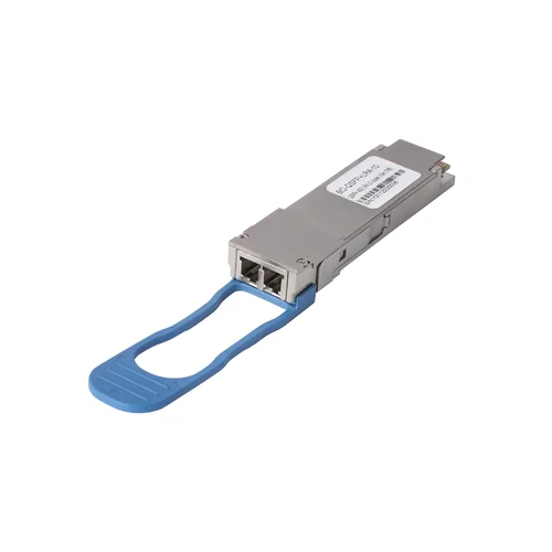 Двухволоконный модуль, QSFP+ 40GBASE-LR4, разъем LC, дальность до 10км (7dB)